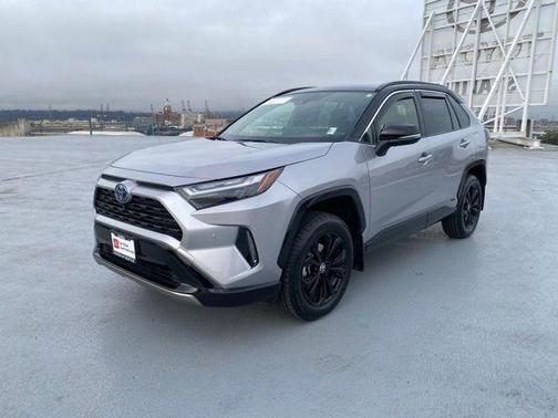 Silver Sky Metallic 2024 Toyota RAV4 Hybrid XSE