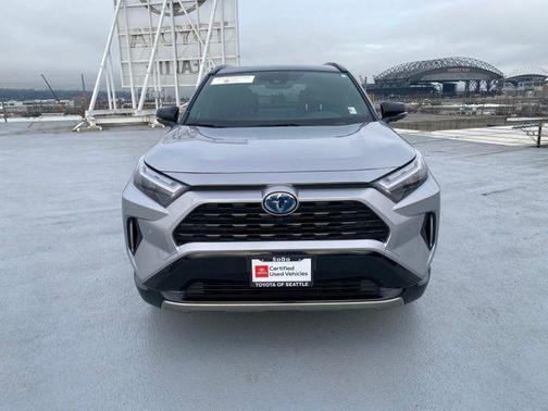 Silver Sky Metallic 2024 Toyota RAV4 Hybrid XSE
