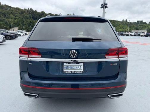Tourmaline Blue Metallic 2022 Volkswagen Atlas 2.0T SE