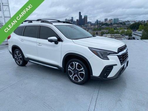 Crystal White Pearl 2023 Subaru Ascent Limited 7-Passenger