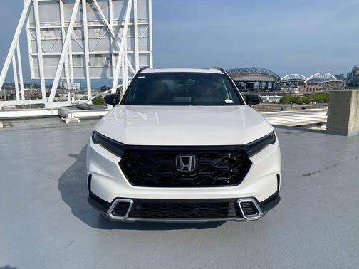 Platinum White Pearl 2026 Honda CR-V Hybrid Sport Touring