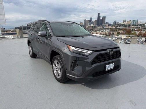 Magnetic Gray Metallic 2025 Toyota RAV4 Hybrid XLE