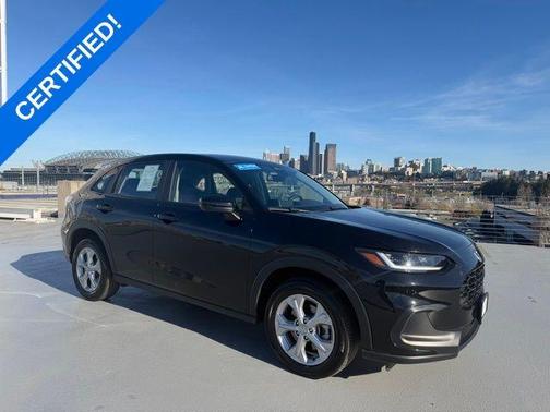 Crystal Black Pearl 2023 Honda HR-V LX