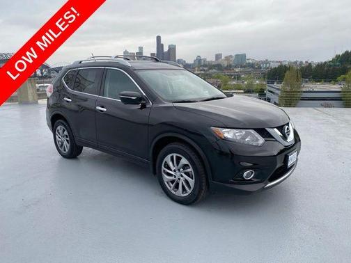 Super Black 2015 Nissan Rogue SL