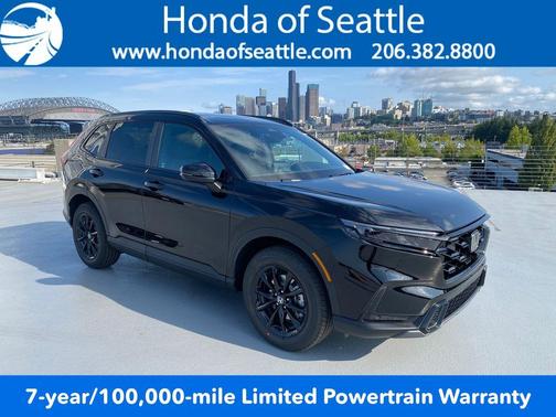 Crystal Black Pearl 2026 Honda CR-V Hybrid Sport-L