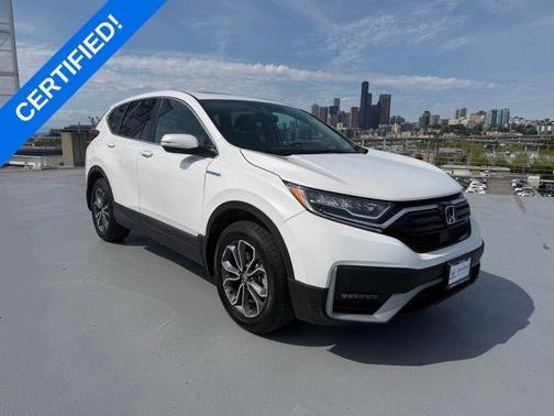 Platinum White Pearl 2022 Honda CR-V Hybrid EX-L