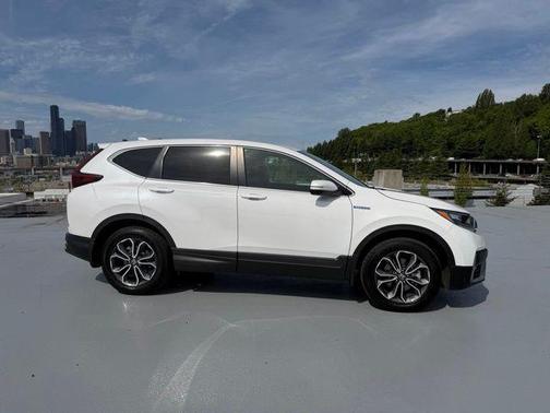 Platinum White Pearl 2022 Honda CR-V Hybrid EX-L