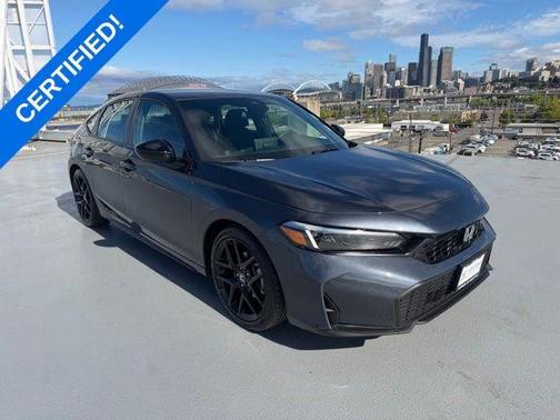 Meteorite Gray Metallic 2026 Honda Civic Sport