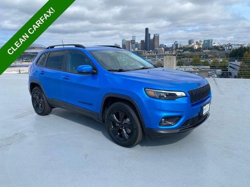 Hydro Blue Pearlcoat 2020 Jeep Cherokee Latitude Plus