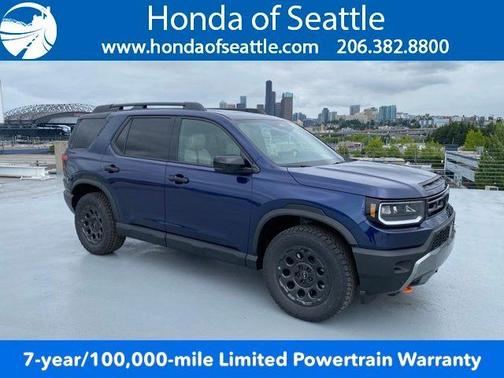 Obsidian Blue Pearl 2026 Honda Passport TrailSport Elite Blackout