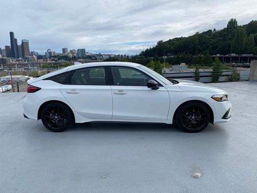 Platinum White Pearl 2023 Honda Civic Sport