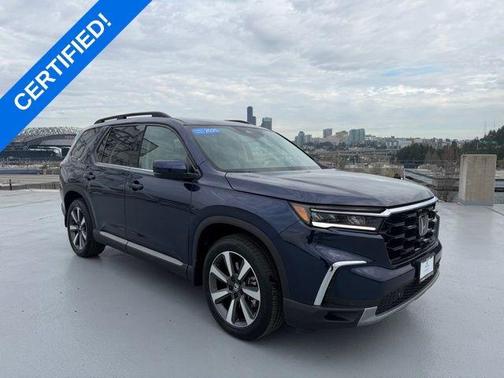 Obsidian Blue Pearl 2025 Honda Pilot Touring