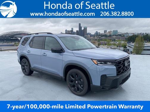 Sonic Gray Pearl 2026 Honda Pilot Black Edition