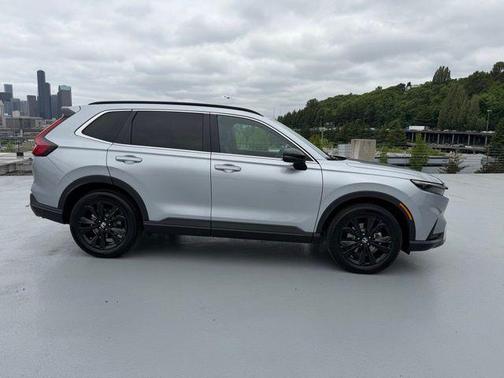 Lunar Silver Metallic 2024 Honda CR-V Hybrid Sport Touring
