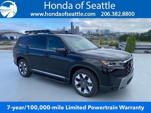 Crystal Black Pearl 2026 Honda Pilot Elite