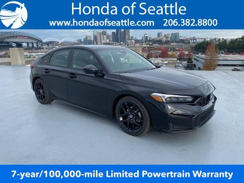 Crystal Black Pearl 2026 Honda Civic Sport