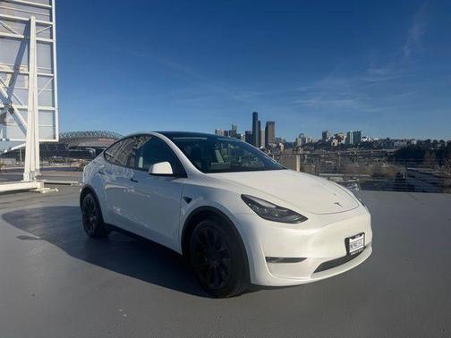 Pearl White Multi 2021 Tesla Model Y Long Range