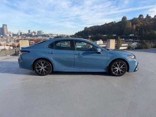 Blue 2024 Toyota Camry SE