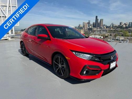Rallye Red 2020 Honda Civic Sport Touring