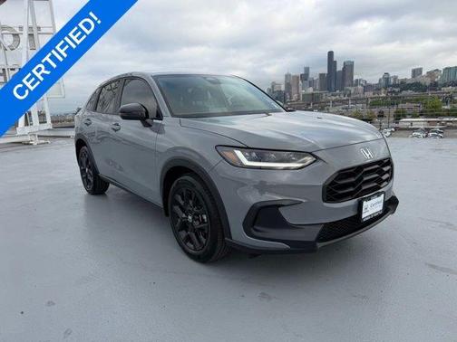 Urban Gray Pearl 2024 Honda HR-V Sport
