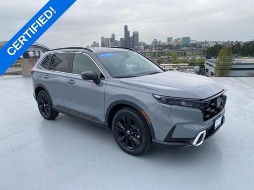 Urban Gray Pearl 2023 Honda CR-V Hybrid Sport Touring