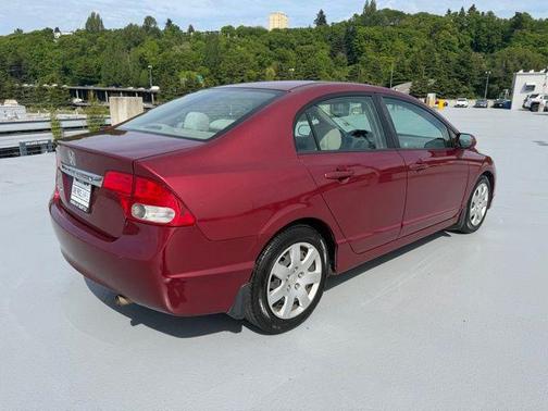 Rallye Red 2009 Honda Civic LX