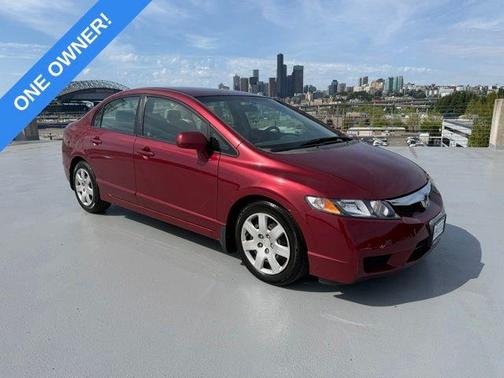 Rallye Red 2009 Honda Civic LX