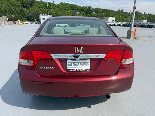 Rallye Red 2009 Honda Civic LX