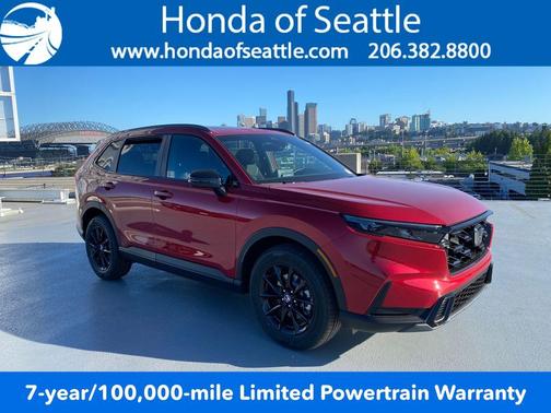 Radiant Red Metallic 2026 Honda CR-V Hybrid Sport