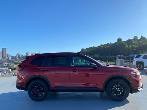 Radiant Red Metallic 2026 Honda CR-V Hybrid Sport