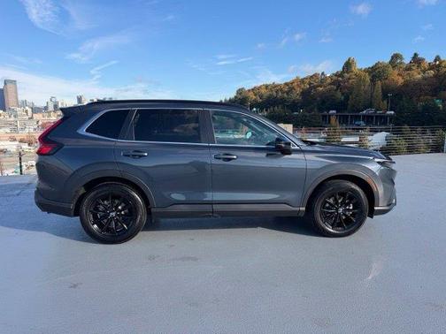 Meteorite Gray Metallic 2024 Honda CR-V Hybrid Sport