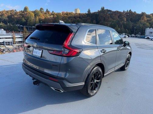 Meteorite Gray Metallic 2024 Honda CR-V Hybrid Sport