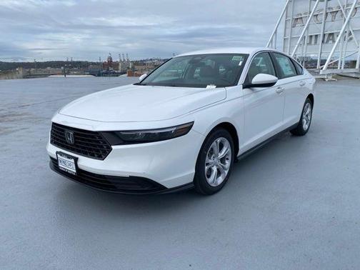 Platinum White Pearl 2026 Honda Accord LX