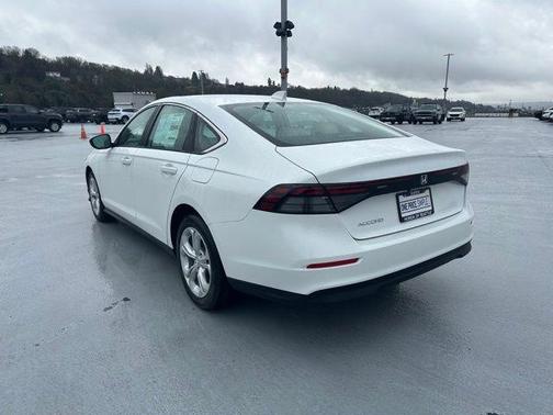 Platinum White Pearl 2026 Honda Accord LX