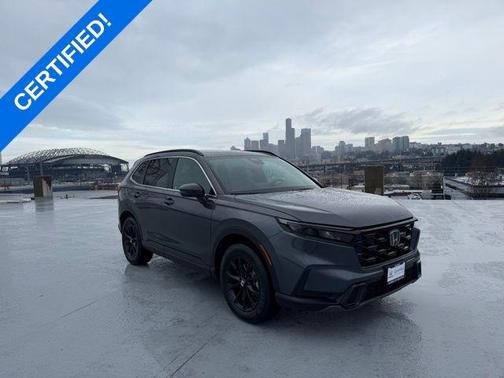 Meteorite Gray Metallic 2023 Honda CR-V Hybrid Sport