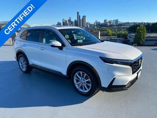 Platinum White Pearl 2024 Honda CR-V EX-L