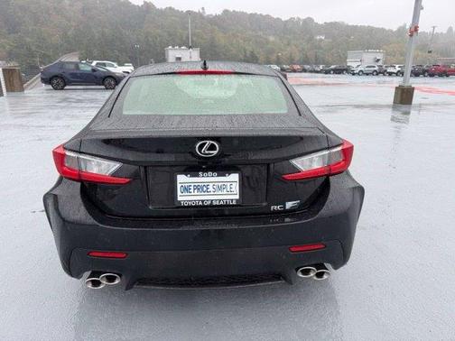 Obsidian Black 2016 Lexus RC F Base