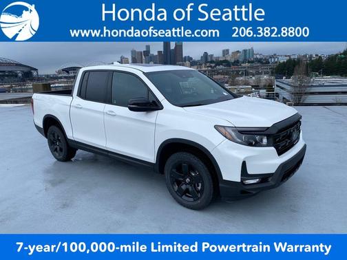 Platinum White Pearl 2026 Honda Ridgeline Black Edition