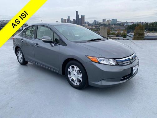 Polished Metal Metallic 2012 Honda Civic Hybrid