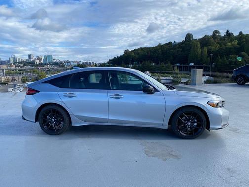 Solar Silver Metallic 2026 Honda Civic Sport