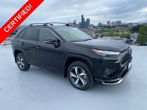 Midnight Black Metallic 2022 Toyota RAV4 Prime SE