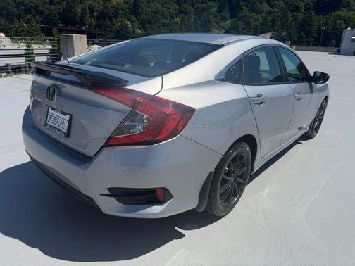 Lunar Silver Metallic 2018 Honda Civic LX