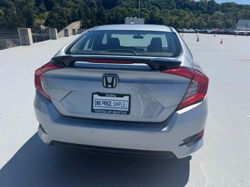 Lunar Silver Metallic 2018 Honda Civic LX