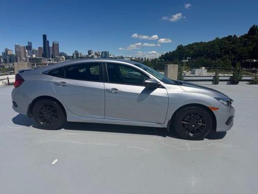 Lunar Silver Metallic 2018 Honda Civic LX