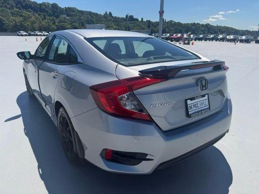 Lunar Silver Metallic 2018 Honda Civic LX