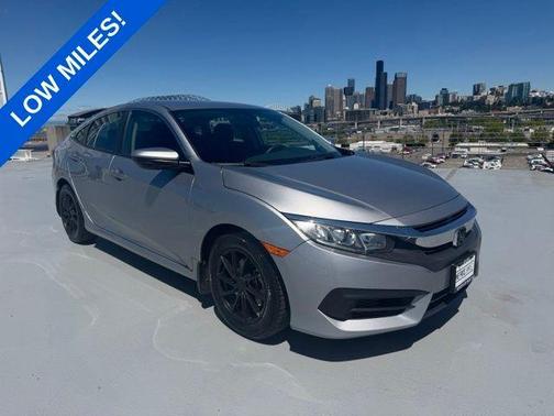 Lunar Silver Metallic 2018 Honda Civic LX
