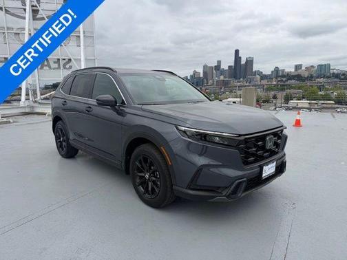 Meteorite Gray Metallic 2024 Honda CR-V Hybrid Sport-L