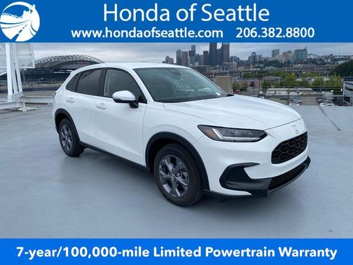 Platinum White Pearl 2026 Honda HR-V LX