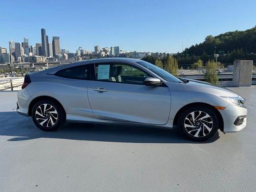 Lunar Silver Metallic 2017 Honda Civic LX