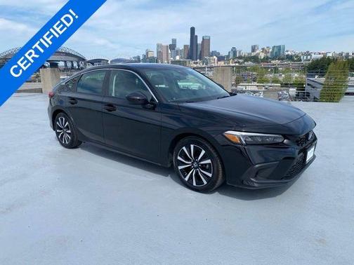 Crystal Black Pearl 2023 Honda Civic EX-L